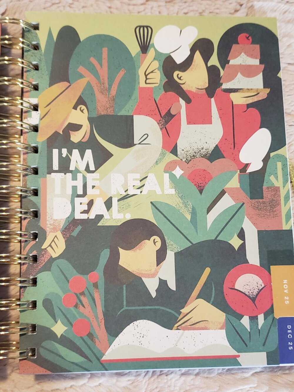 NEW- ban.do 17 Month Planner. Notes, Trackers, stickers. - Picture 4 of 9